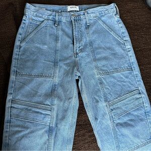 AGOLDE High-Rise Straight Leg Jeans